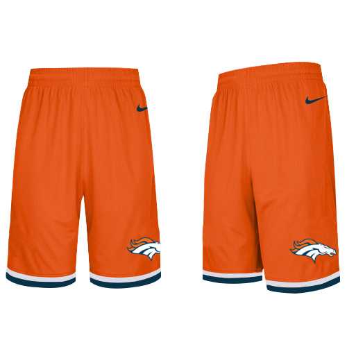 Denver Broncos Orange NFL Men's Shorts,We sell and wholesale Denver Broncos Orange NFL Men's Shorts on line form chian!